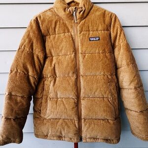 Like New Patagonia cord Fjord Coat nest brown Size S